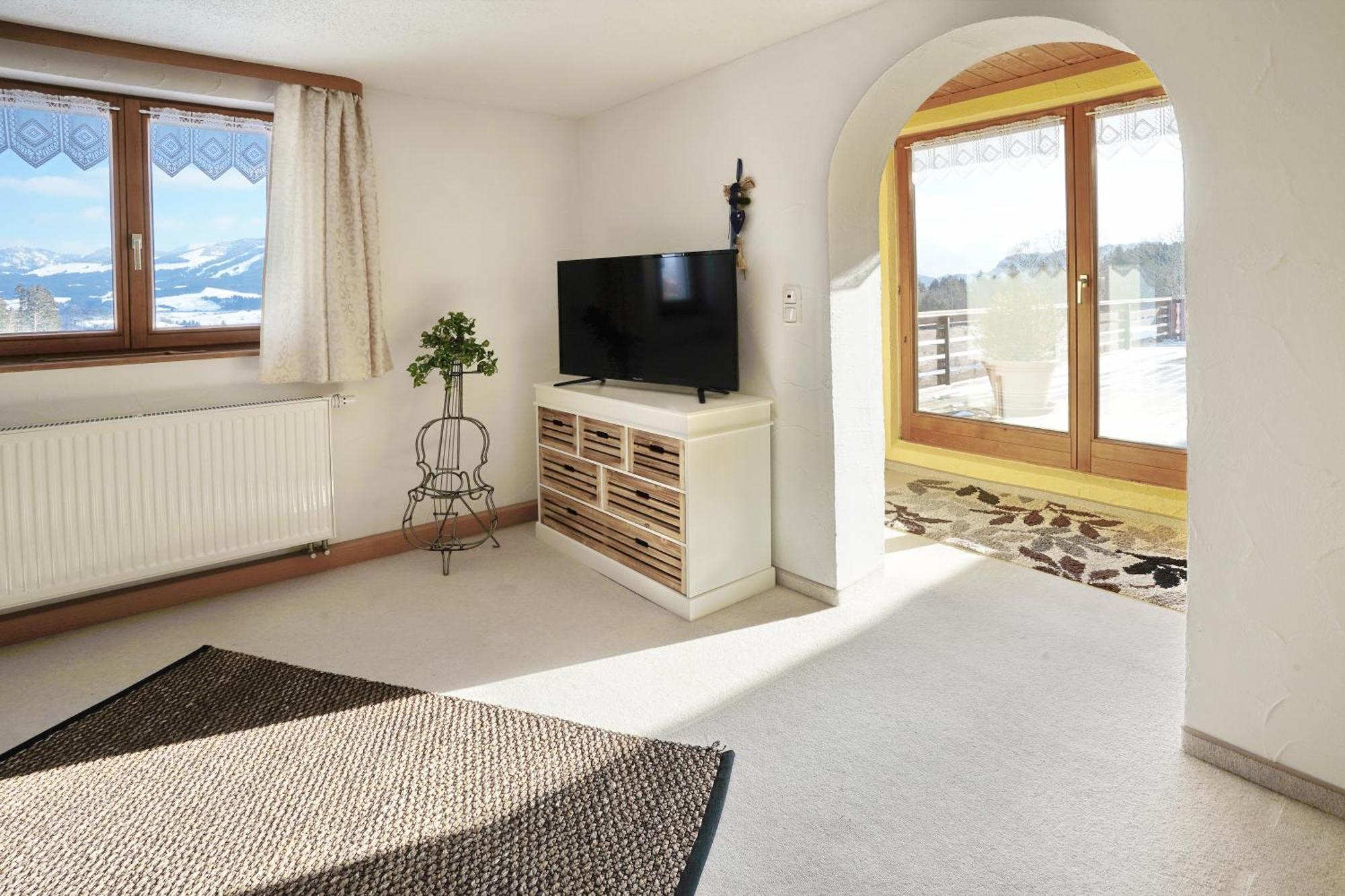 Gaestehaus Bergfrieden Bolsterlang Esterno foto