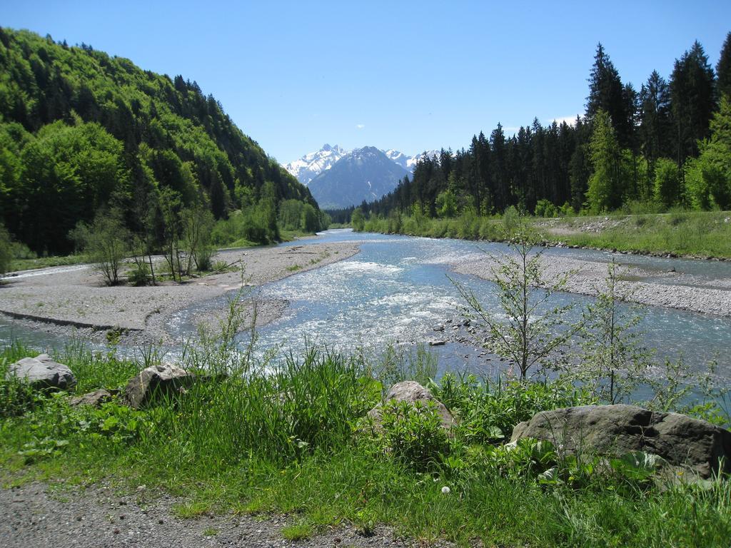 Gaestehaus Bergfrieden Bolsterlang Esterno foto