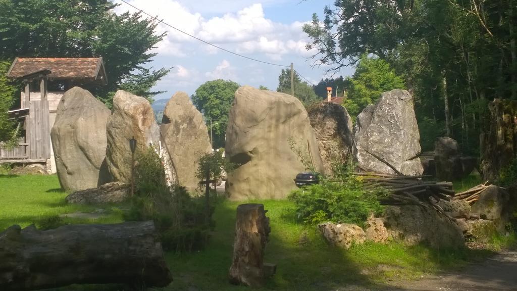 Gaestehaus Bergfrieden Bolsterlang Esterno foto